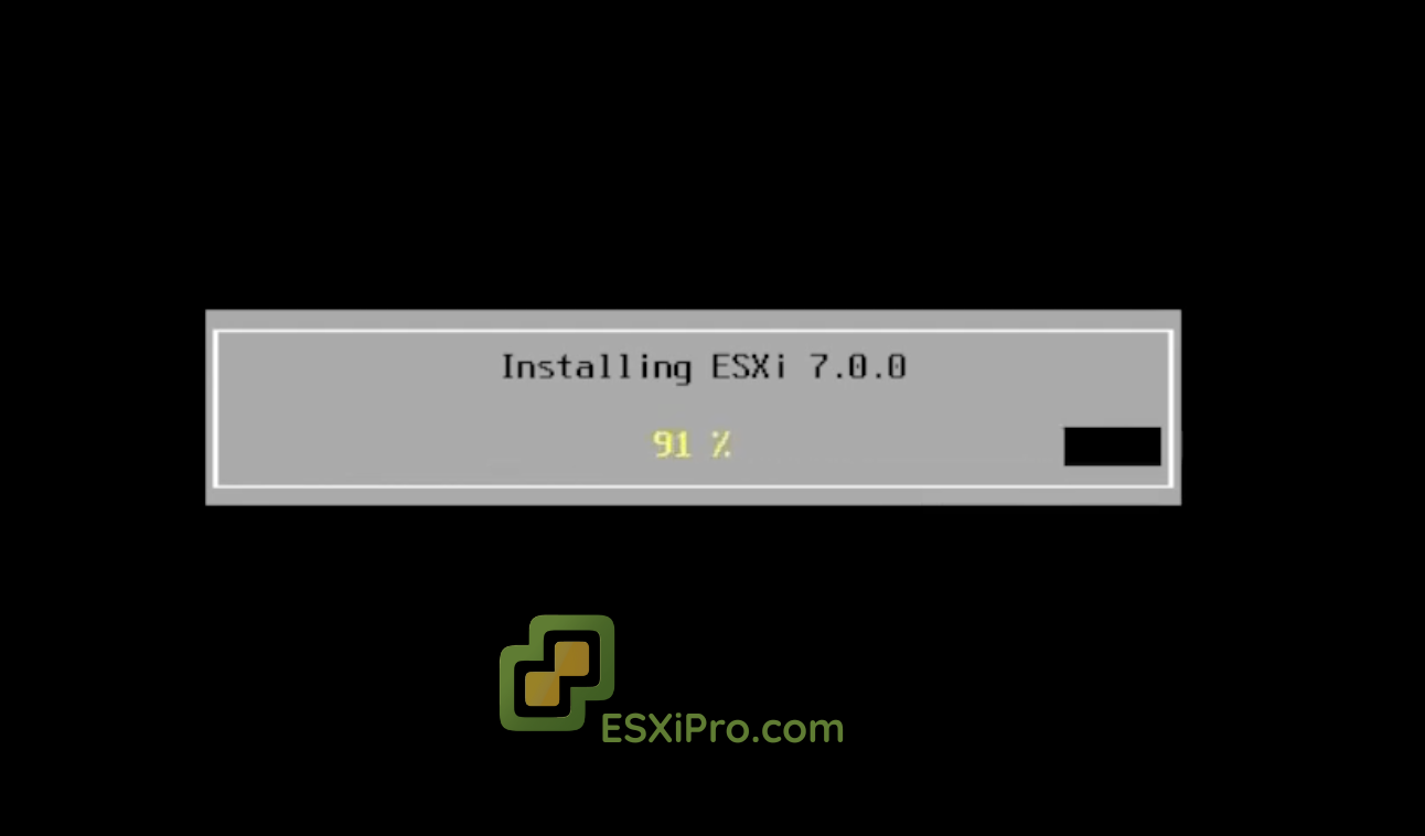 Installation Progress