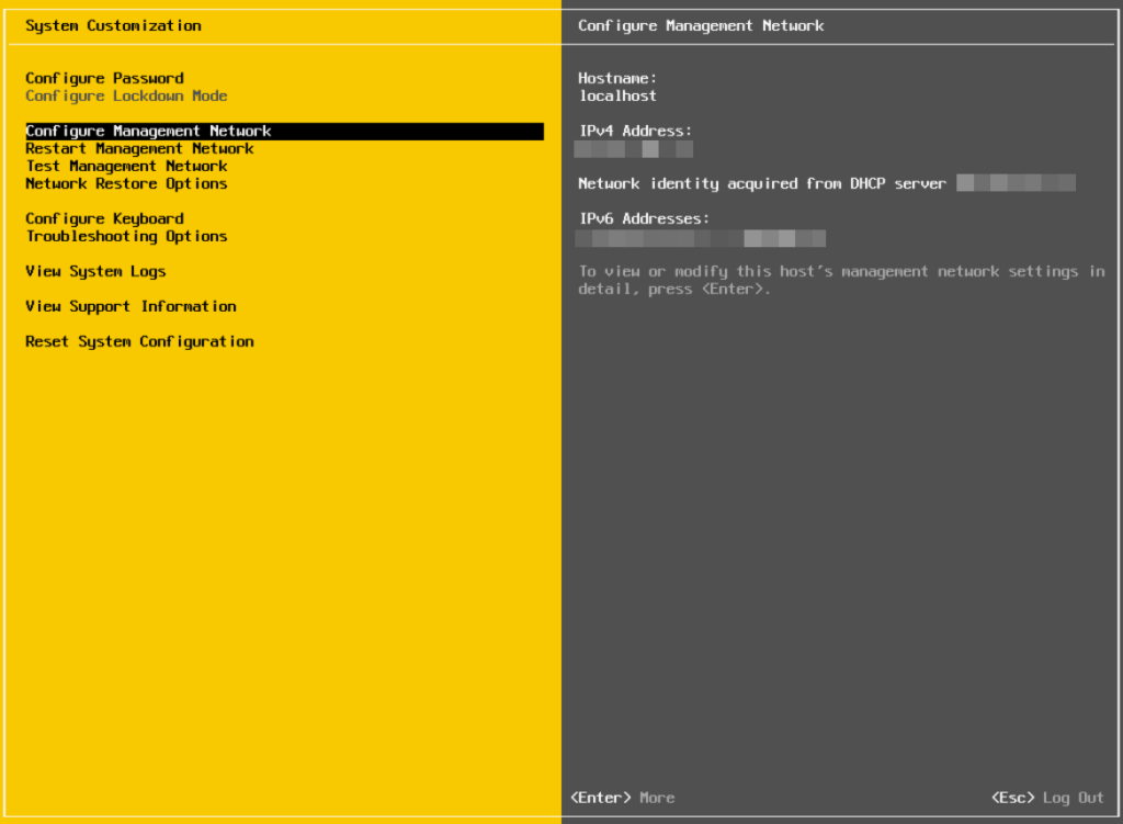 esxi 